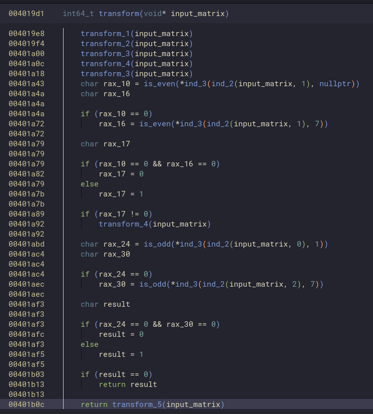 transform function with bare bones annotaition